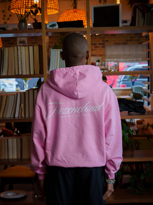 Heritage Zip Hoodie Pink