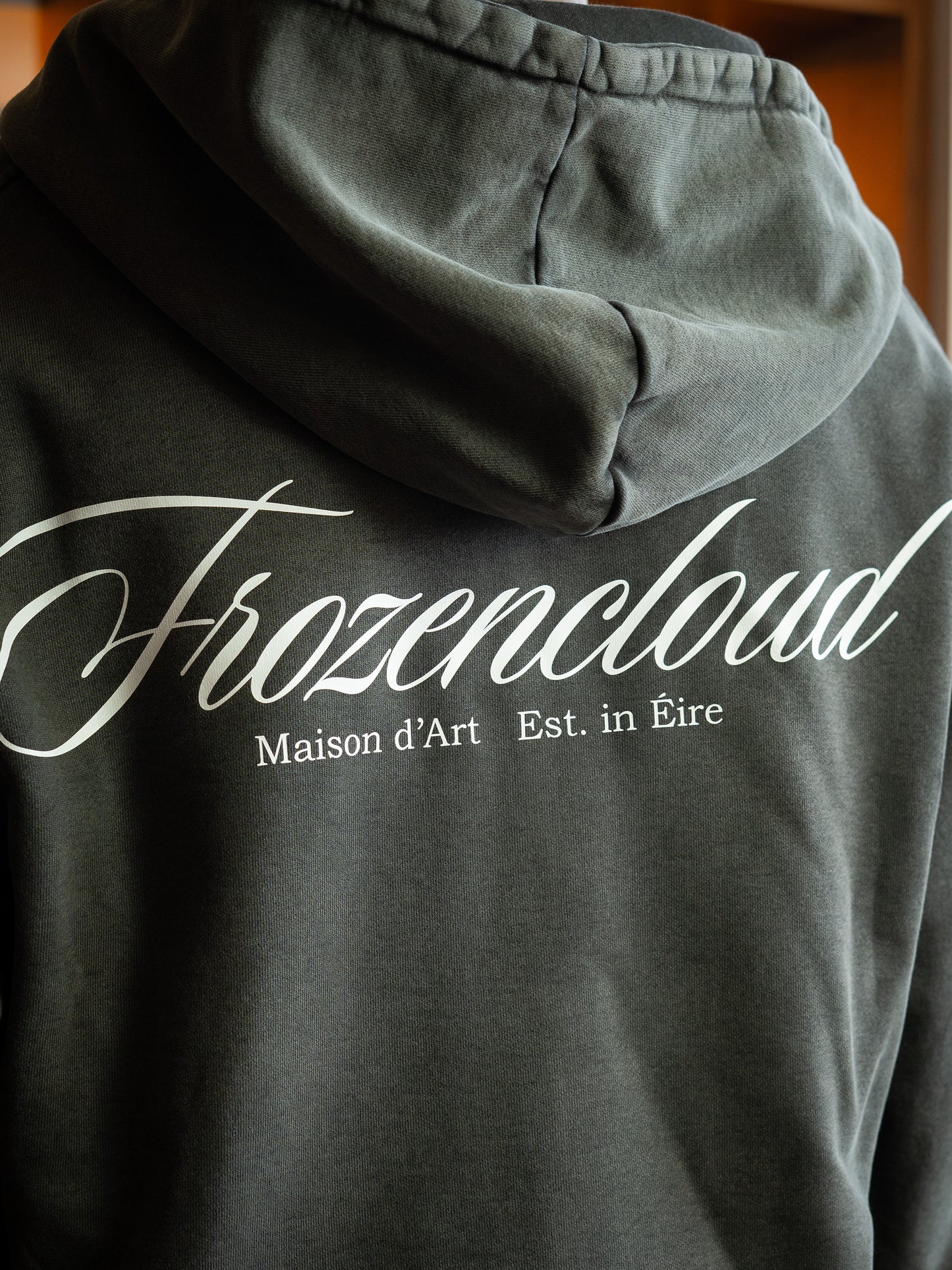 Heritage Zip Hoodie Charcole Grey